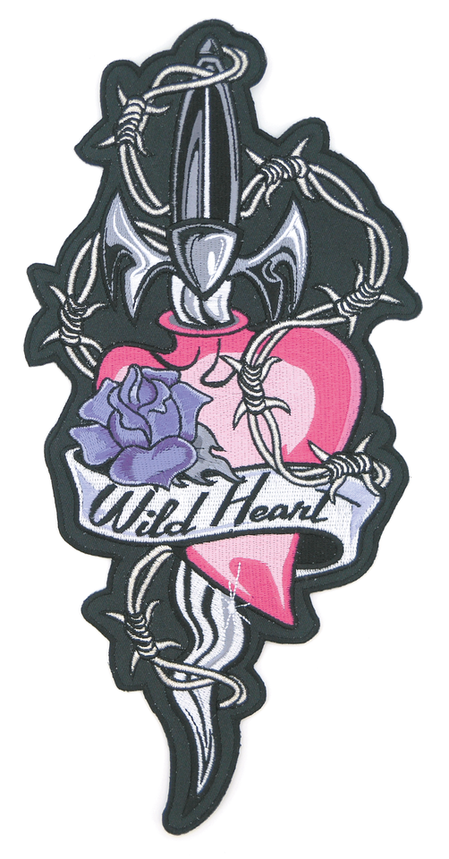 Heart 'N Dagger 11 X5.5 Patch Patch & Pin Lethal Threat Default Title