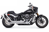 E4 Upsweep Sharktail St18 20 Chrome 2-2 Full Exhaust System Thorcat Exhaust Default Title