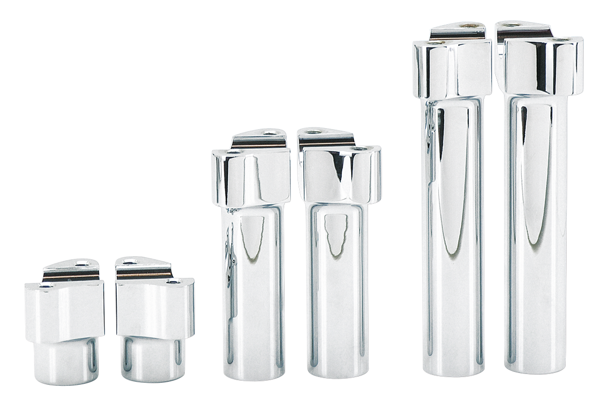 Gzp Chrome Billet Aluminum Riser Set Riser Zodiac