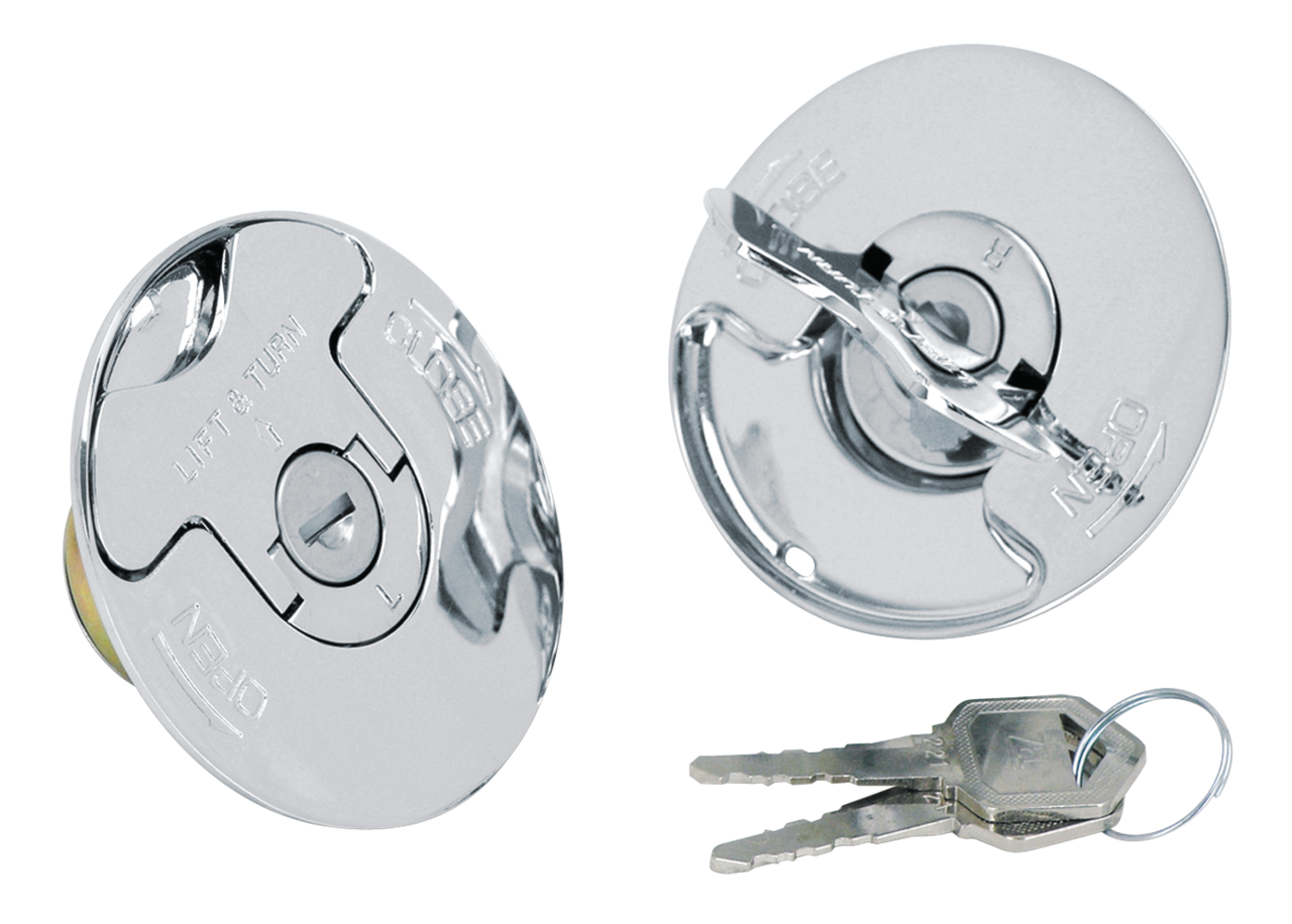 Gzp Quick Cam Flush Locking Gascap Set(d) Locking Gas Cap Zodiac