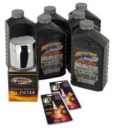 Twin Cam V Syn Total Service Kit Chrome Oil Change and Service Kit Spectro Oils Of America Default Title