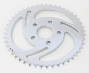 Gzp Chrome Swirled Sprocket 47 T Xl82 85 Rear Wheel Sprocket Zodiac