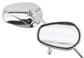 Gzp Chrome Diamondback Mirror Right Stee Mirror & Component Zodiac Default Title