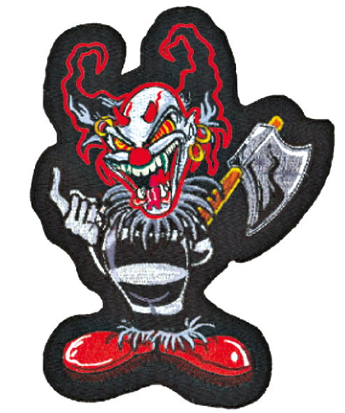Ax Clown Patch 4.75"X6" Helmets, Audio & Merchandise Lethal Threat Default Title