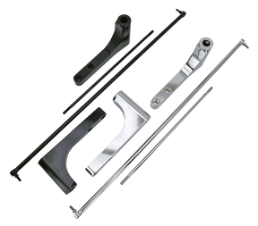 Gzp Chr Xl04 13 6" Forward Control Exten Foot Control Extension & Relocation Kit Zodiac