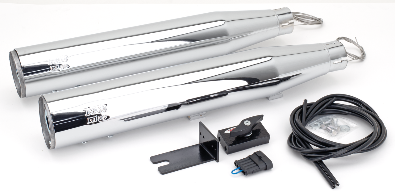 Mcj Royal Slip Ons Fxst06 17 Chrome Slip-On & Muffler Mcj Default Title