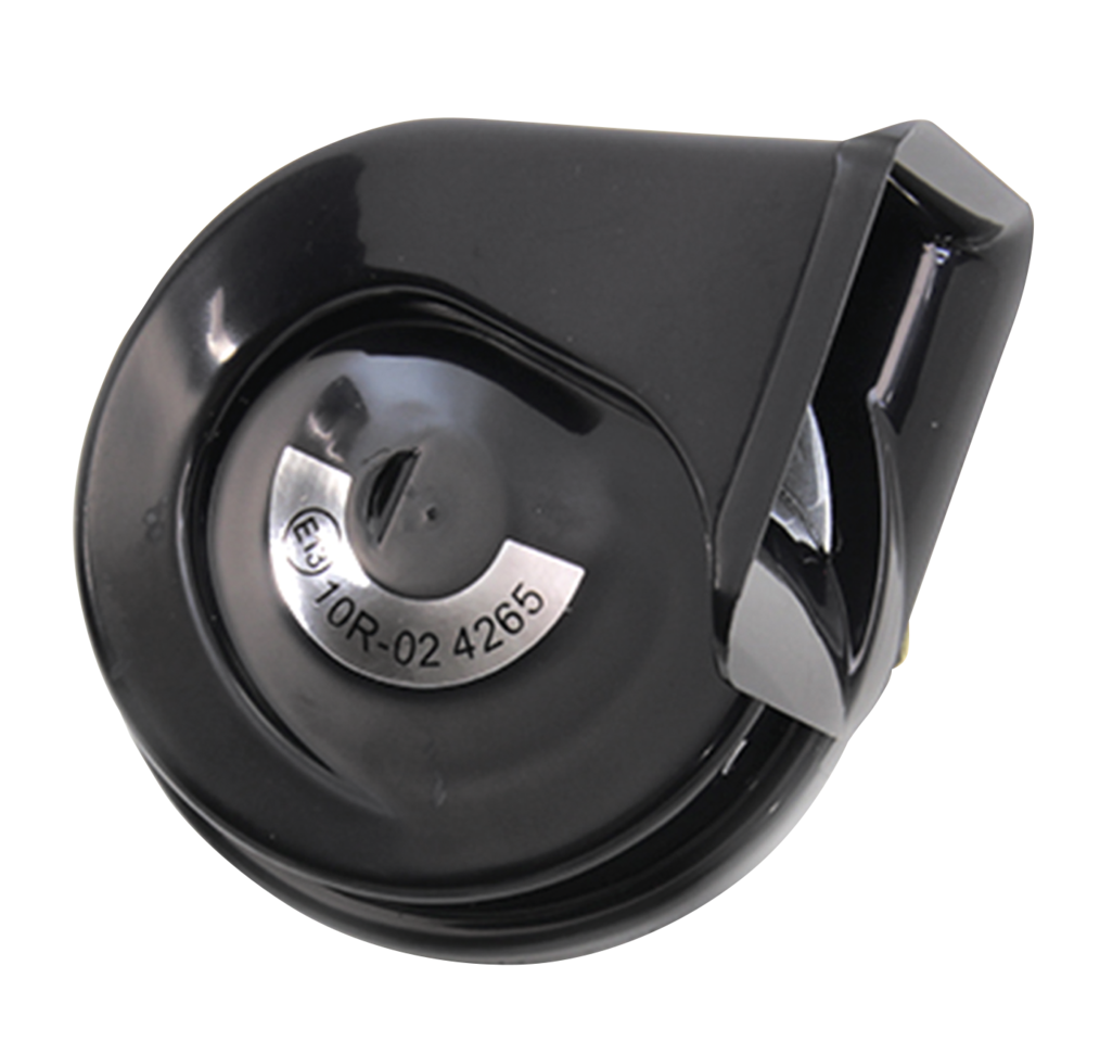 Black Cow Bell Horn 12 V Horn V Twin Mfg