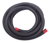 Black Nylon Braided Hose 3/8"X305cm Oil/Fuel Line & Fitting V Twin Mfg Default Title