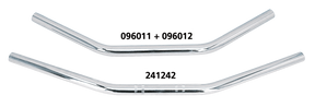 Gzp Drag Bar W=62cm D=1" No Dimples Handlebar Zodiac