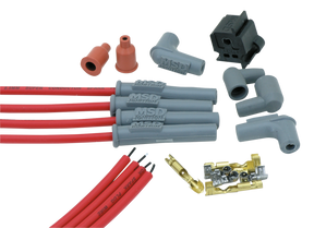 Msd Super Conduct Plug Wires (Nitro) Red Ignition Systems Msd Ignition Default Title