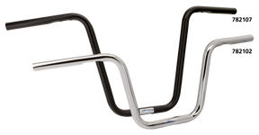 Fehling Narrow Ape 1" 25cm High Chrome One Inch Diameter Handlebars Crc Custom Parts Default Title