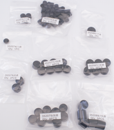 Gzp Black Bolt Cover Kit Fxd99 05 86 Hardware & Fastener Zodiac Default Title