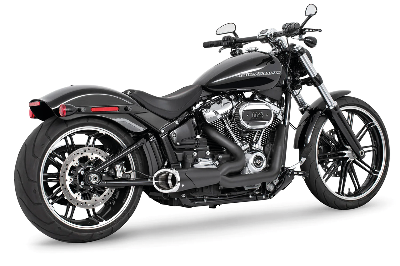 Fxcw/Fxsb Combat 2 1 Shorty Bk/Bk (4.5" 2-1 Full Exhaust System Freedom Performance Exhaust Default Title