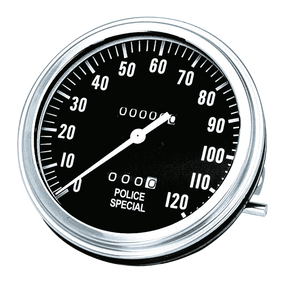 Gzp Police Special Speedo 1:1 Mph Speedometer Zodiac Default Title