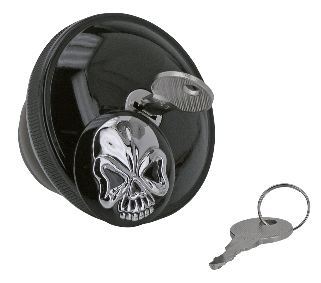 Gzp Ch Skull Locking Gascap Nonvntd 97up Gas Cap Zodiac