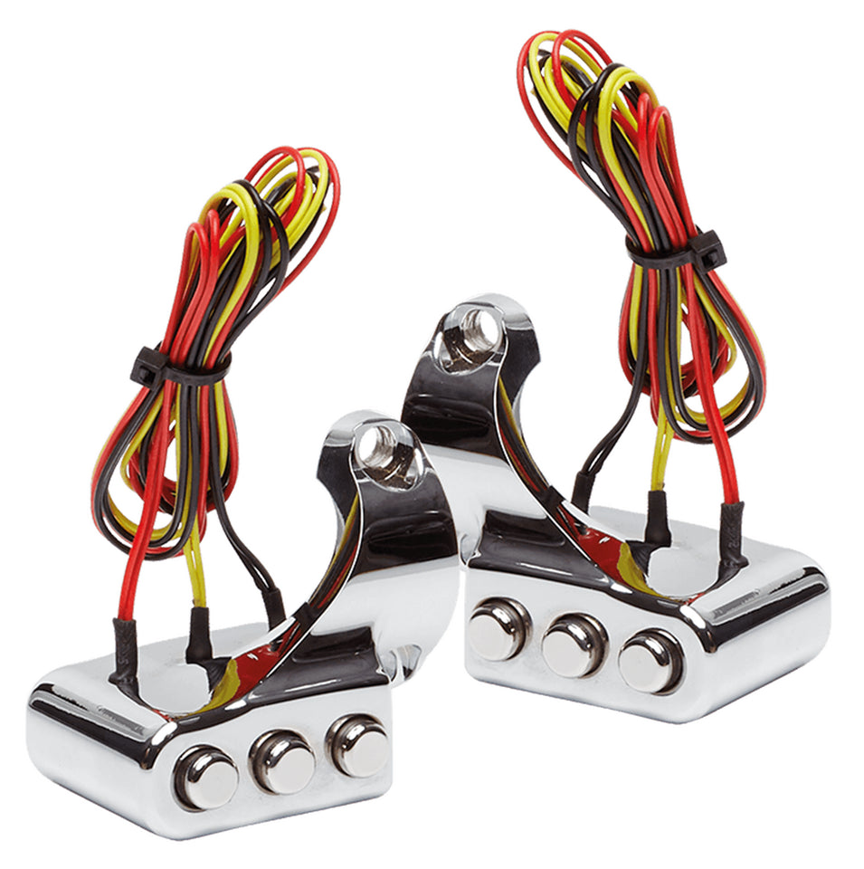 Switch Housings Chr Left Handlebar Controls Vity's Design