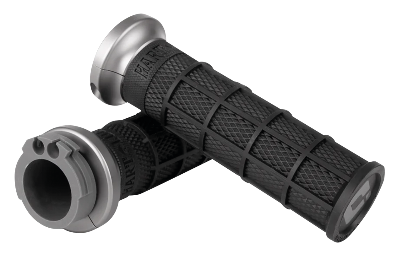 Hart Luck Lock On Cable Grip Blk/Gra/Gra Grip Hart Luck Default Title