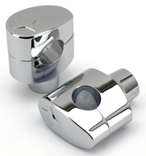 Gzp Fusion Tilt Risers 2" Lonestar Chrom Riser Zodiac Default Title
