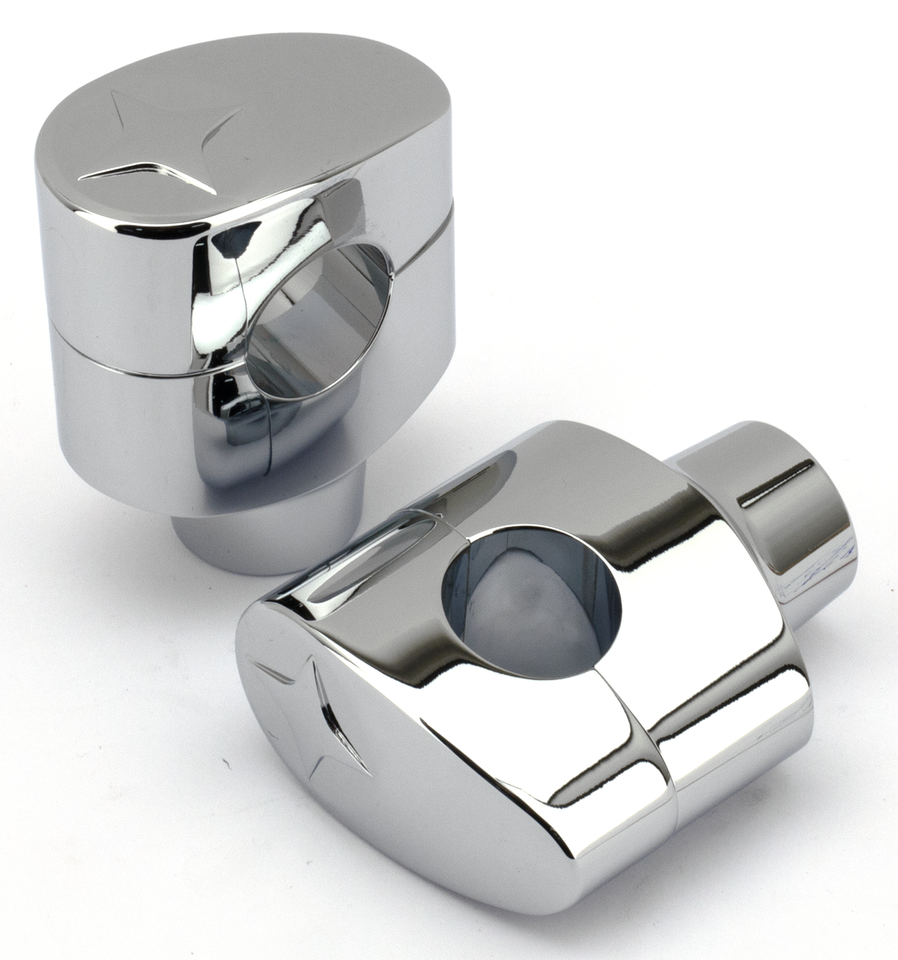 Gzp Fusion Tilt Risers 2" Lonestar Chrom Riser Zodiac Default Title
