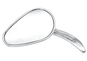 Gzp Chrome Sweeping Teardrop Mirror L Mirror & Component Zodiac Default Title
