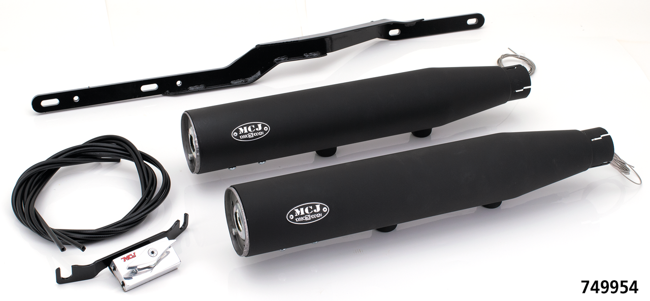 Mcj Royal Slip Ons Xl17 20 Black Slip-On & Muffler Mcj Default Title