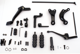 Gzp Black Forward Controls Xl14 Up +2" E Forward Control Kit Zodiac Default Title