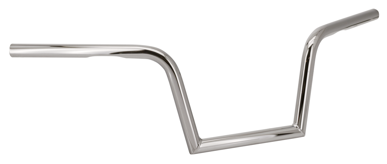 Zcp Cruiser Chrome Dimpled 8 1/4" One Inch Diameter Handlebars Zodiac Default Title