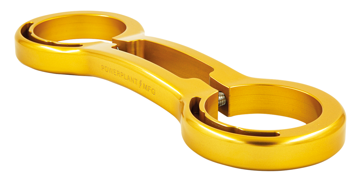 P16 FXR FORK BRACE Gold 39mm NG P16 Powerplant Motorcycle Co. Default Title