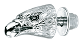 Gzp Chrome Eagle Head Krommet Black Eyes Hardware & Assortment Trays Zodiac Default Title