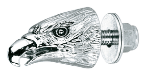 Gzp Chrome Eagle Head Krommet Black Eyes Hardware & Assortment Trays Zodiac Default Title