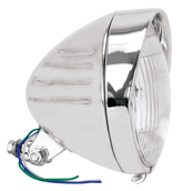 Gzp Grooved 6 1/2" Headlight H4 12 V 60/5 Headlight Zodiac Default Title