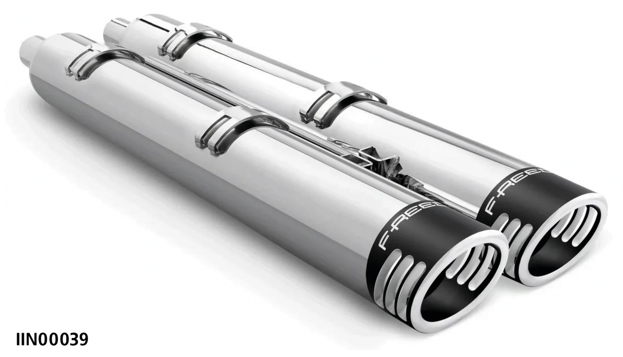 Freedom Racing S/O Chr/Blk Roadm/Chiefta Slip-On & Muffler Freedom Performance Exhaust Default Title