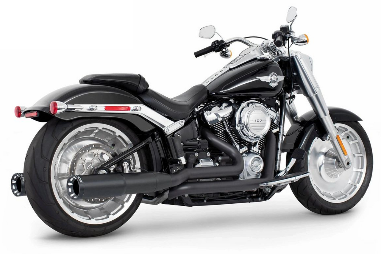 True Duals Star Bk/Sclp Bk Flfb Fxbr18 U 2-2 Full Exhaust System Freedom Performance Exhaust Default Title