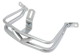 Rear Fender Chrome Trim Rail Flt80 08 Fender Tip, Trim & Ornament V Twin Mfg Default Title