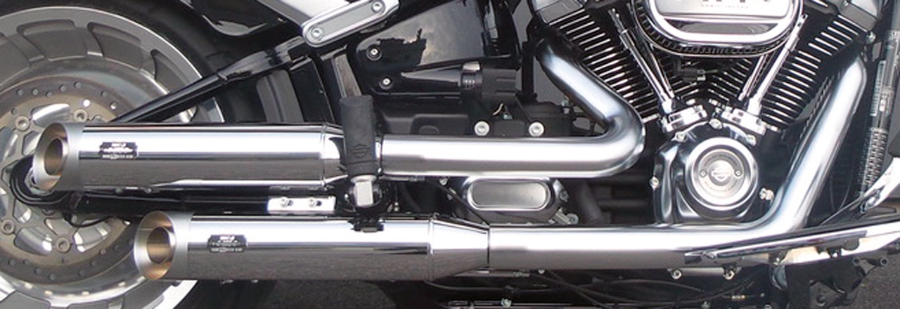 Mcj Race Slip Ons St18 20 Chrome Slip-On & Muffler Mcj Default Title