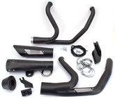 Mcj 2 1 Shorty Flh/T21 Up Black 2-1 Full Exhaust System Mcj Default Title