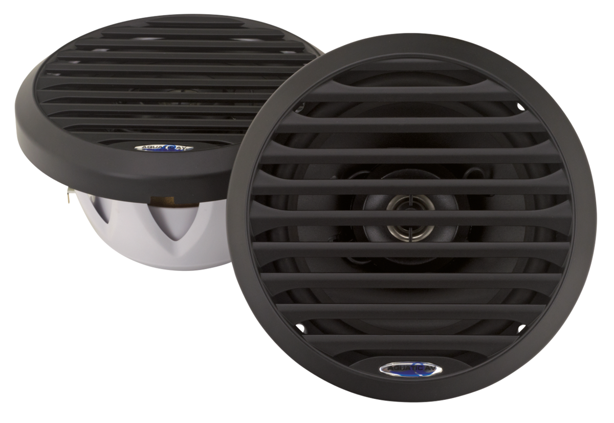 6.5" Aquatic waterproof full range co-axial speaker set, 2x50 Watt RMS (Max. 200 Watt total) Speakers Aquatic Av Default Title