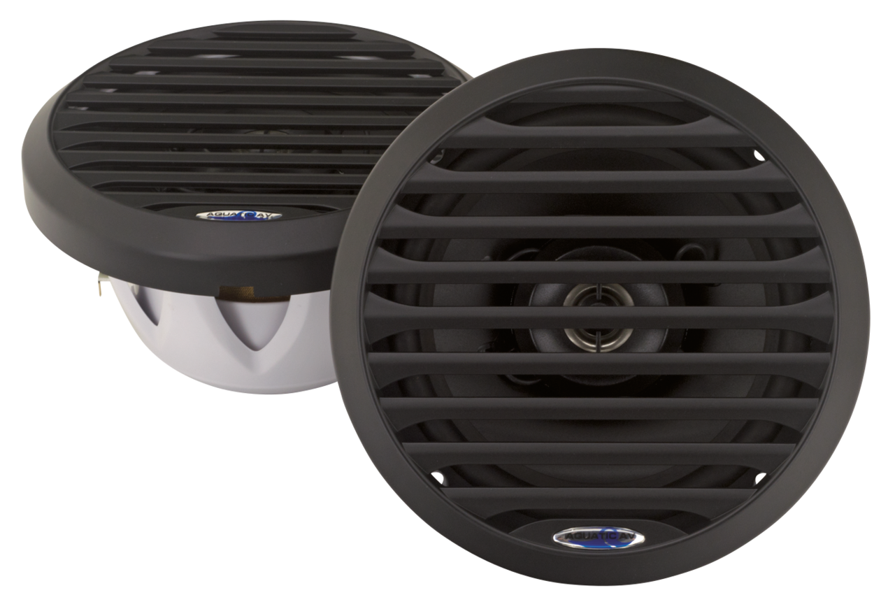 6.5" Aquatic waterproof full range co-axial speaker set, 2x50 Watt RMS (Max. 200 Watt total) Speakers Aquatic Av Default Title