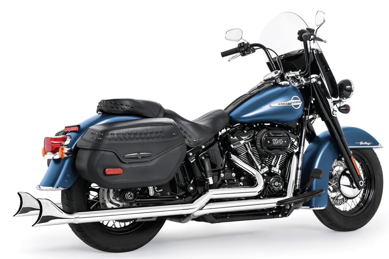 E4 36" Sharktl True Dual St18 20 Ch 2-2 Full Exhaust System Thorcat Exhaust Default Title
