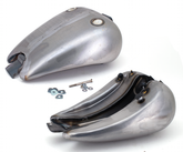 Gzp 2" Str Fxr Gastank Dual Smooth Top Stretched Gas Tank Zodiac Default Title