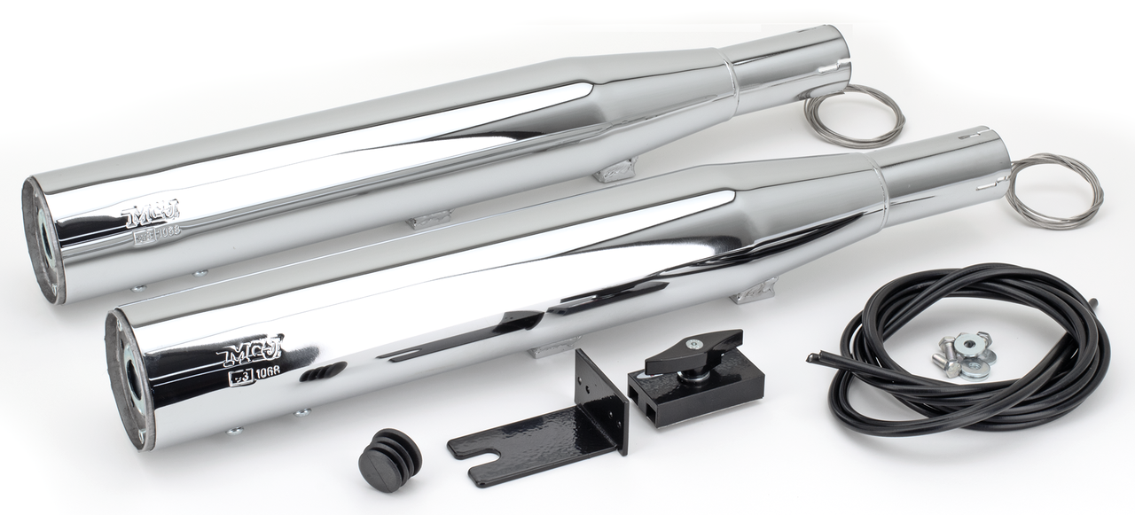 Mcj Royal Slip Ons Fxst00 03 Chrome Slip-On & Muffler Mcj Default Title