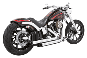 Staggered Duals Chr/Blck F*St86 17 2-2 Full Exhaust System Freedom Performance Exhaust