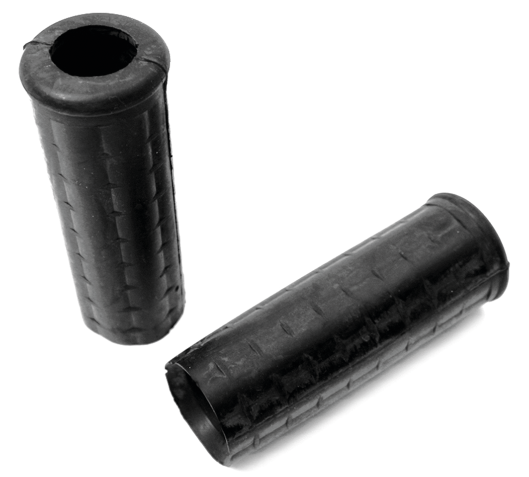 Replica Waffle Grip Set Black Wl/Fl49 72 Grip V Twin Mfg Default Title