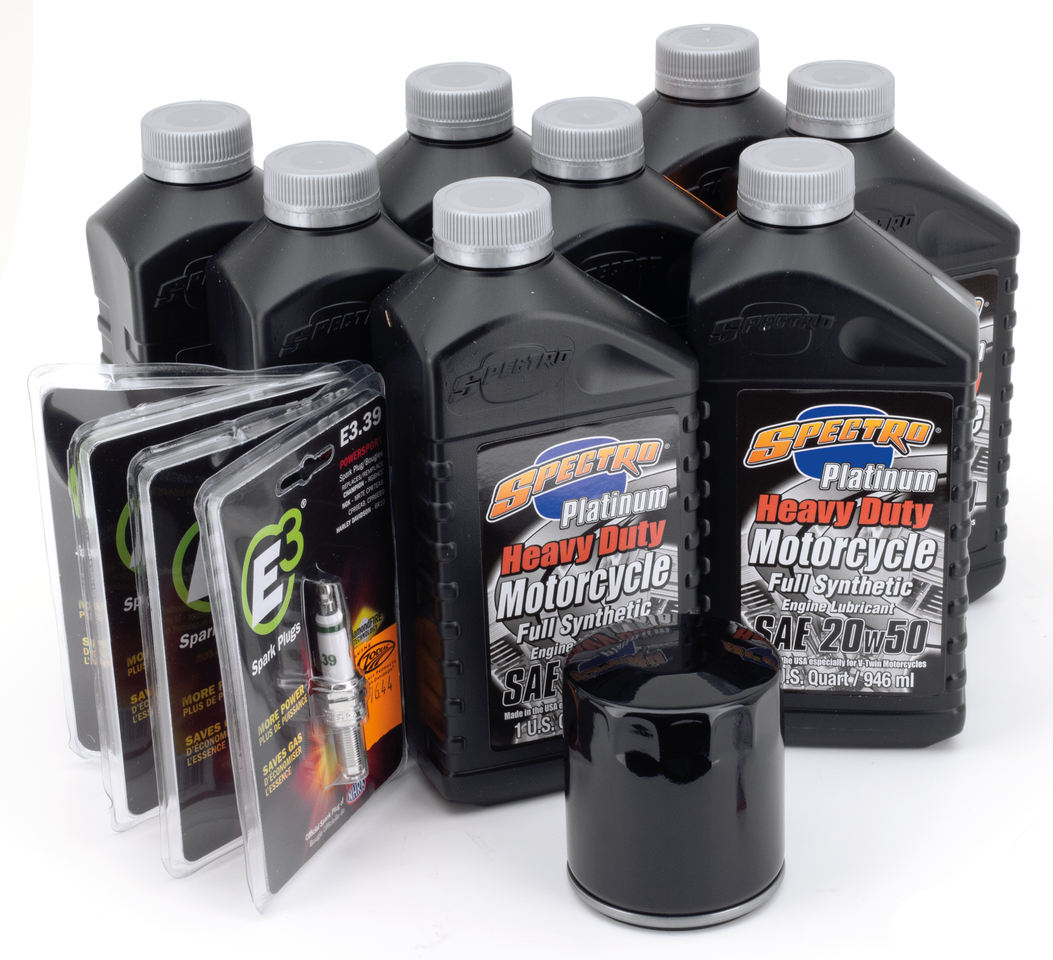 Milwaukee 8 V Syn Total Service Kit Black Maintenance Kit Spectro Oils Of America Default Title