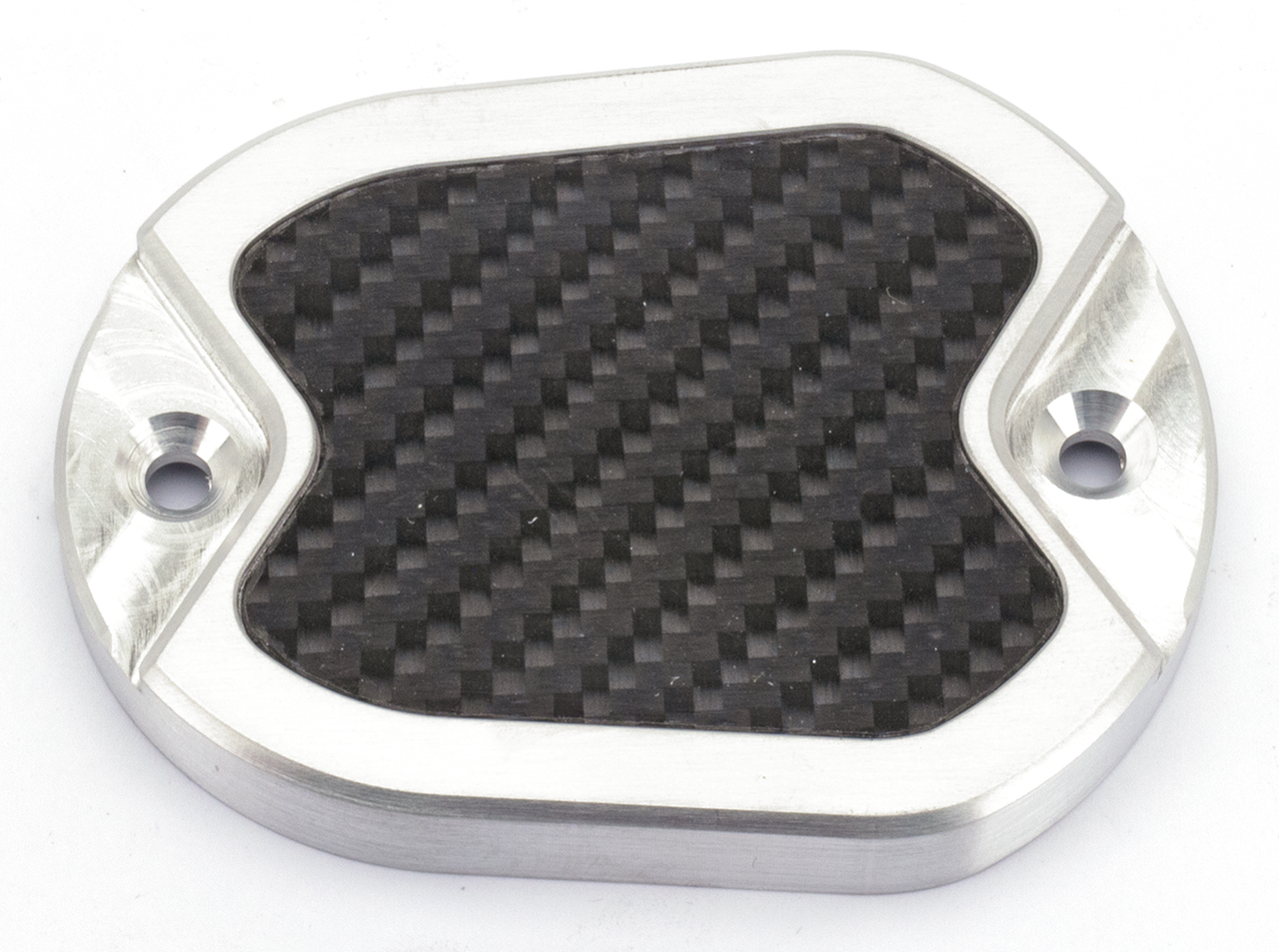 Master Cyl Cover Xl04 17 Carbon/Natural Brake Master Cylinder Cover Brass Balls Cycles Default Title