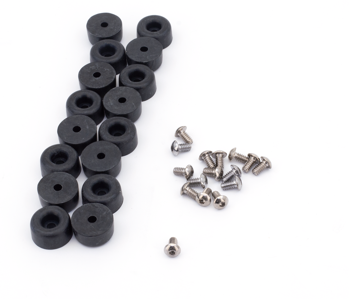 Gzp Repl. Rubbers For 057194/057195 16 P Floorboard Pad, Insert & Cover Zodiac Default Title