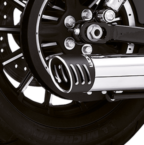 Racing Slip Ons Black Tips Xl04 13 Slip-On & Muffler Freedom Performance Exhaust