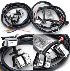 Gzp Chrome Handlebar Switch Kit 96 06 Handlebar Controls Zodiac Default Title