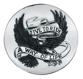 Gzp Eagle Spirit Adh. Univ. Emblem 3.5" Emblem & Badge Zodiac Default Title