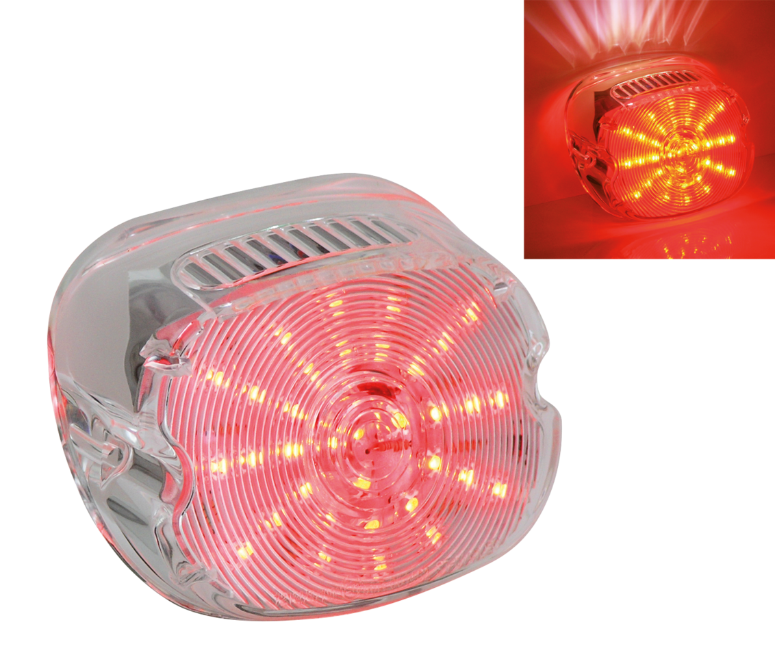 Gzp Low Pro H D Led Taillight Clear Lens Stock Style Taillights Zodiac